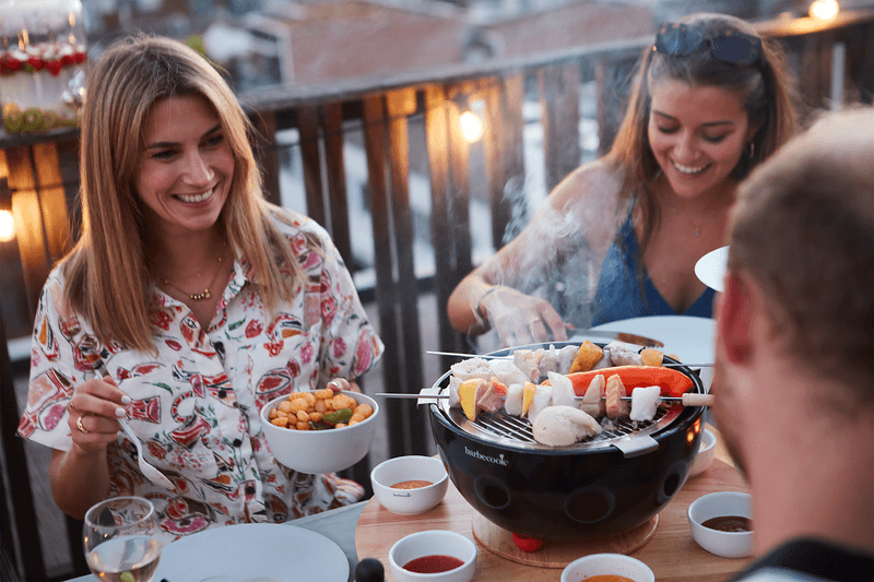 Joya draaitafel met 6 kommetjes