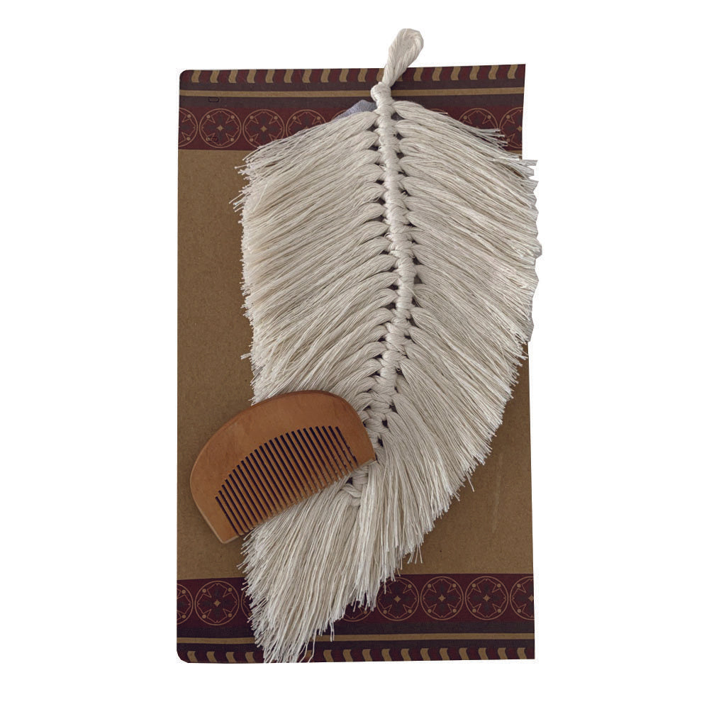 Macramé veer (set van 2)