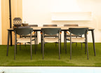 STAY Natural aluminium stoel