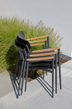 STAY Natural aluminium stoel