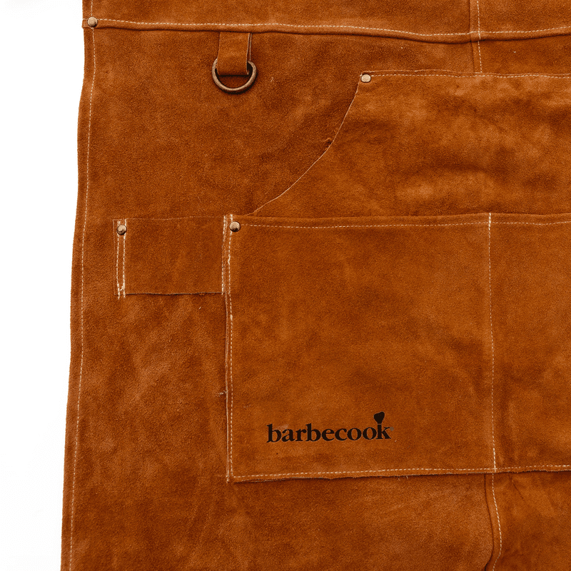 Zachte lederen schort