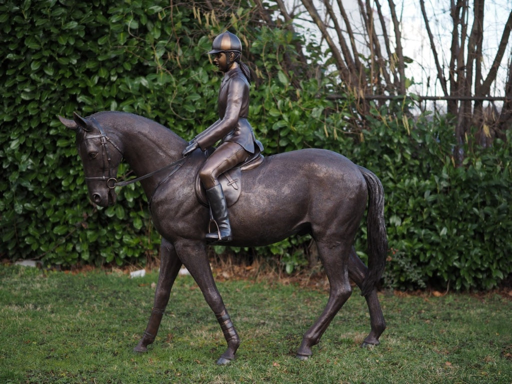 Meisje op paard