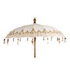 Parasol white/gold