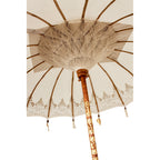 Parasol white/gold